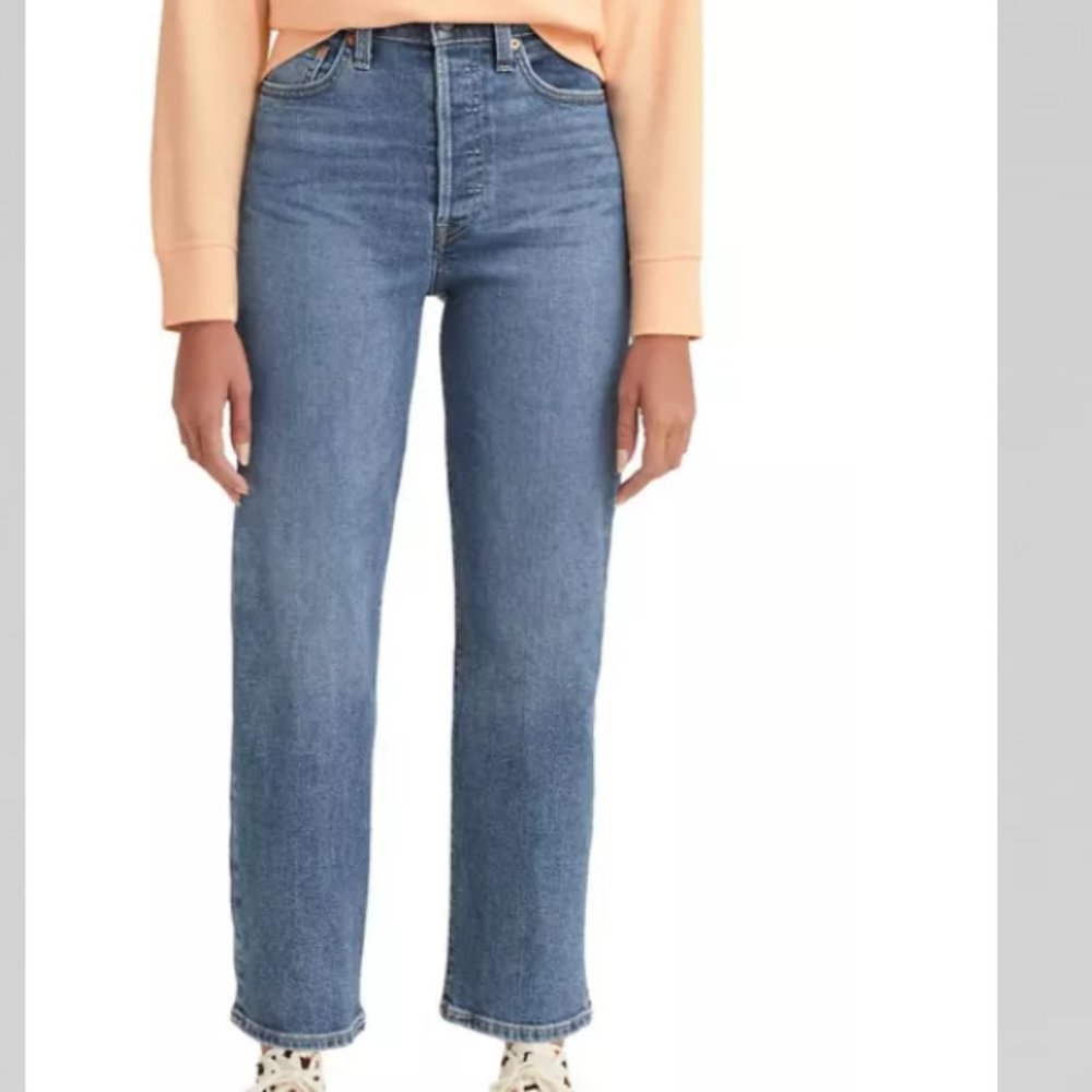 Levi's Women's Ribcage Straight Ankle Denim Jeans 28